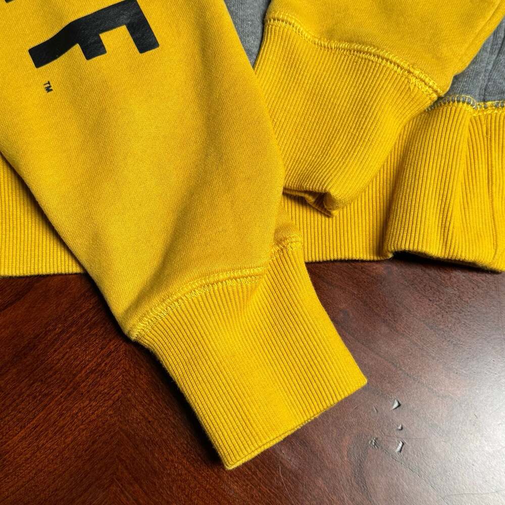 Universal Studios Harry Potter Hufflepuff Raglan Sweatshirt Size XS - Picture 7 of 9